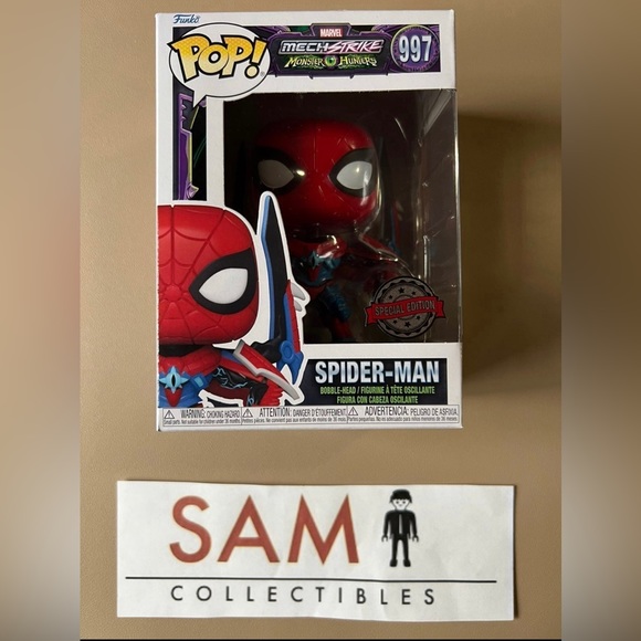 Funko Other - Spider Man Funko Pop  997 + Protector